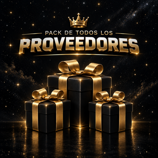 PACK DE TODOS LOS PROVEEDORES DE LA WEB